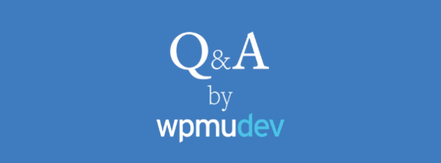 wpmudev-q-and-a
