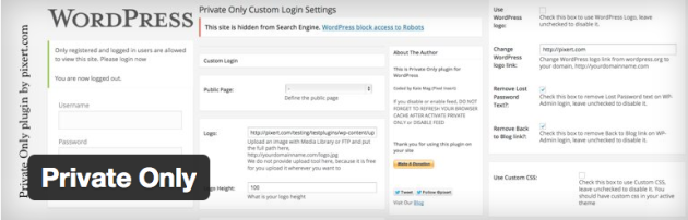 WordPress › Support » Private Only