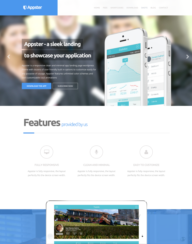 Appster-landing-page-theme