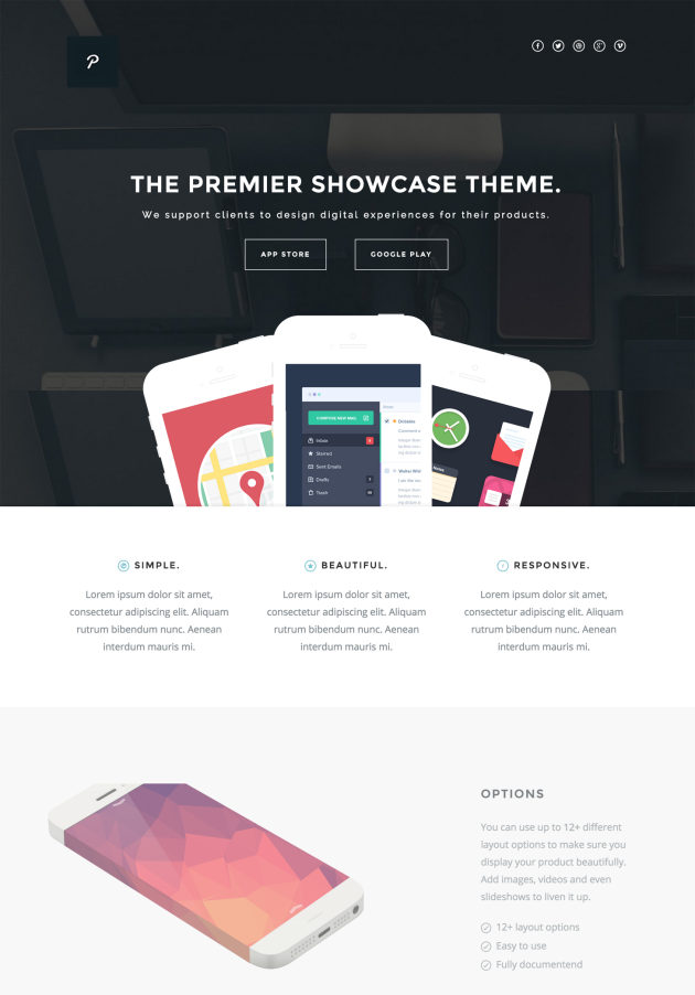 Cayse-landing-page-theme