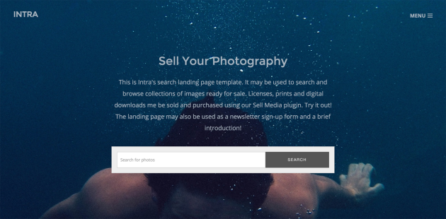 Intra-landing-page-theme