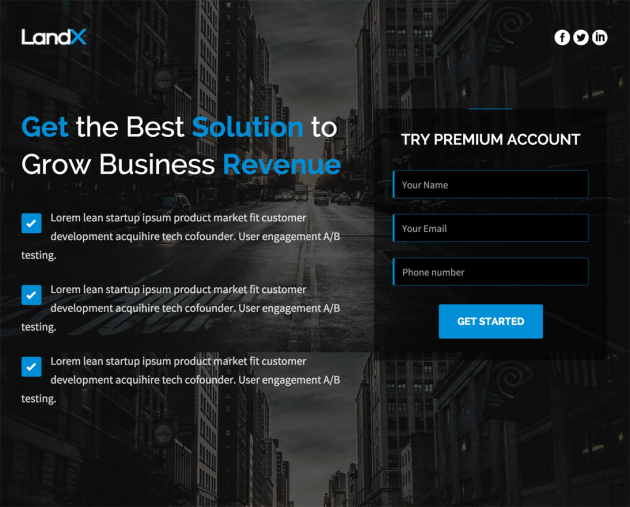 LandX-landing-page-theme