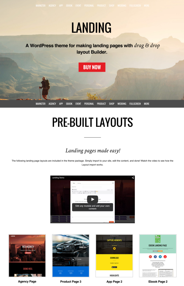 Landing-landing-page-theme