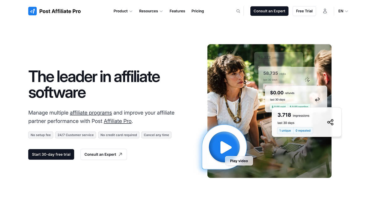 Post Affiliate Pro