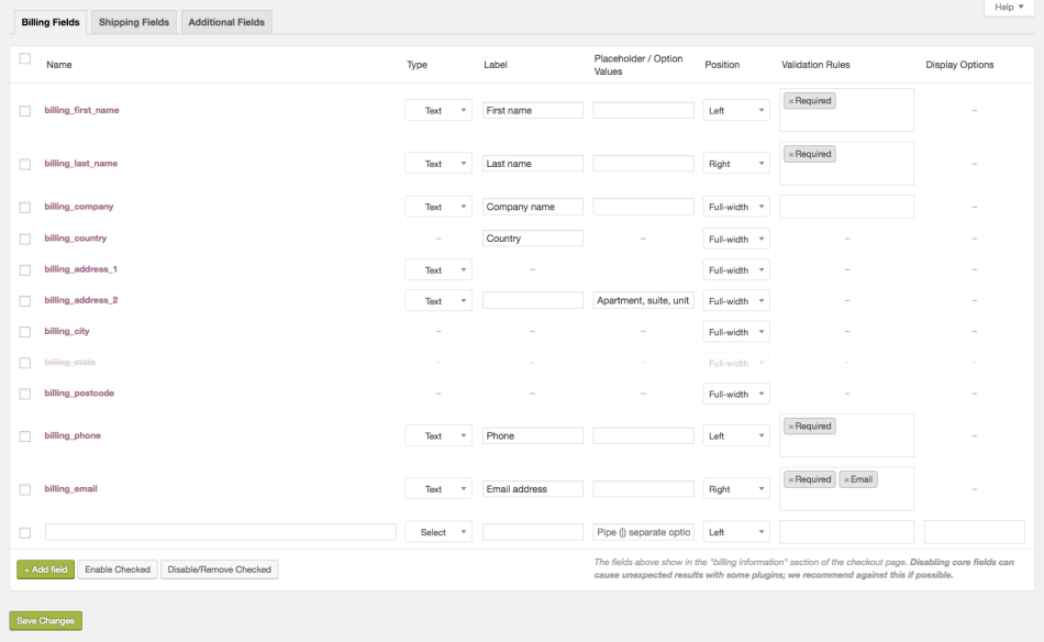 Remove billing details from WooCommerce with the Checkout Field Editor plugin.
