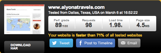 With W3TC + MaxCDN - Dallas
