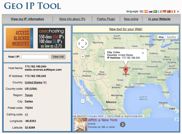 geoiptool