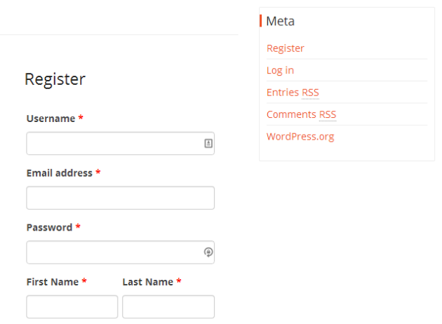 Register an Account