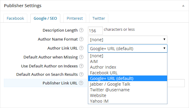 Individual Post and Page Settings