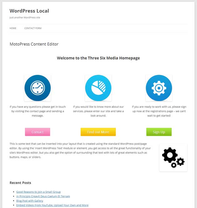 Published Page View