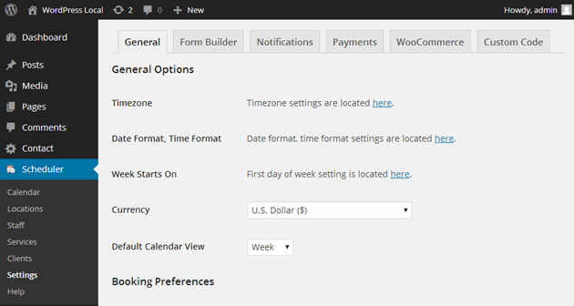 BirchPress Review Admin Pages