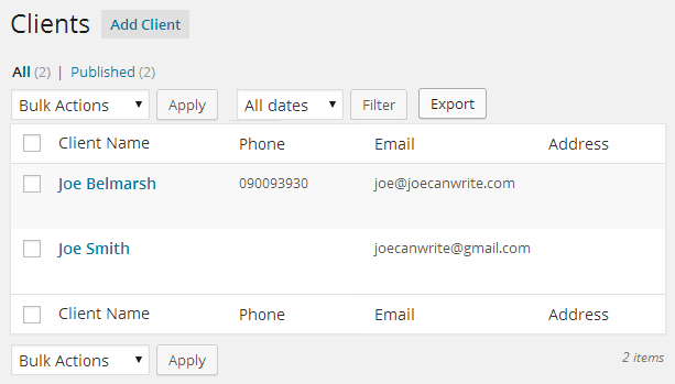BirchPress Review Client List