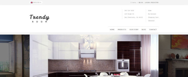 trendy room