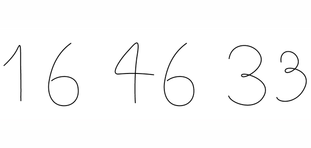 Bézier clock