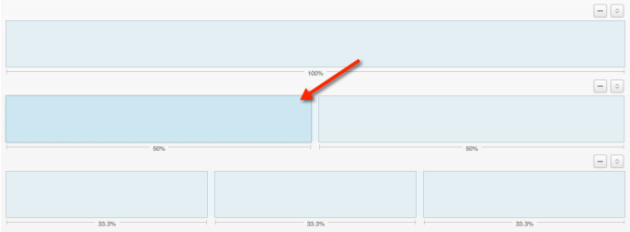 An example of the Columns and Rows layout for the Page Builder by SiteOrigin