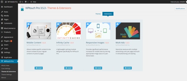 wp-touch-pro-extensions