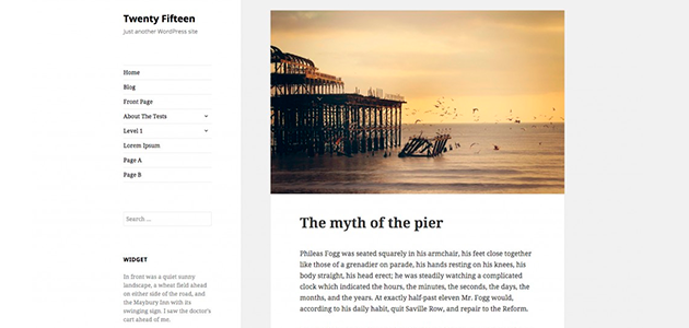 Twenty Fifteen: The New Default WordPress Theme