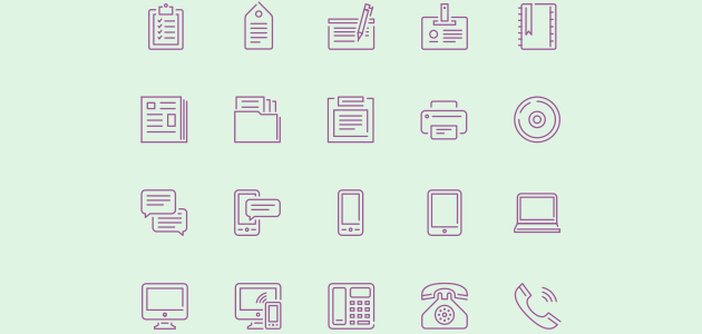 100 Stroke Icons