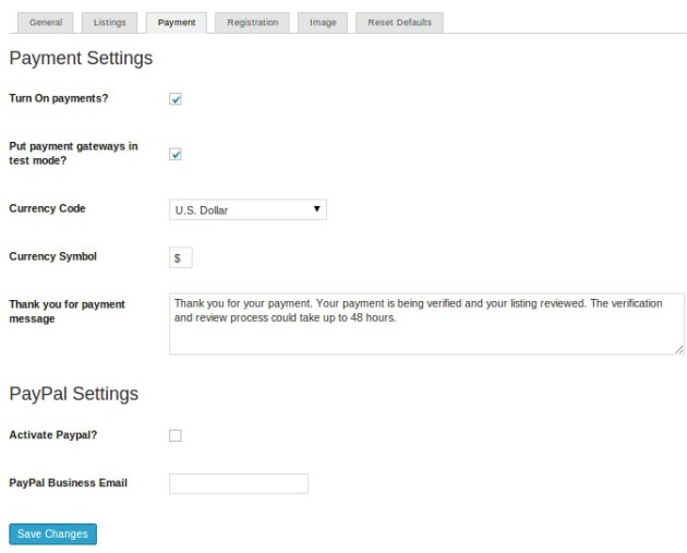 WPDirectory-Payment