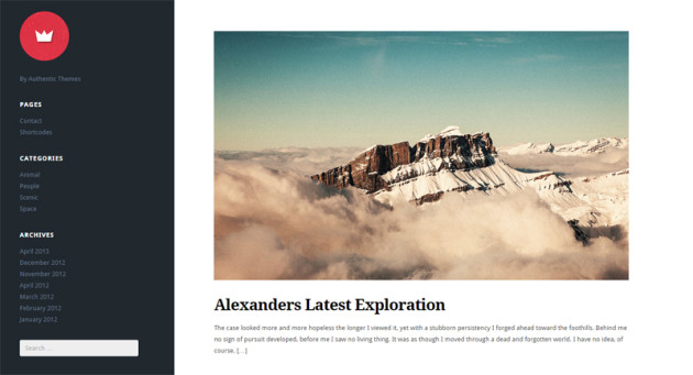 Lefty Premium WordPress Theme