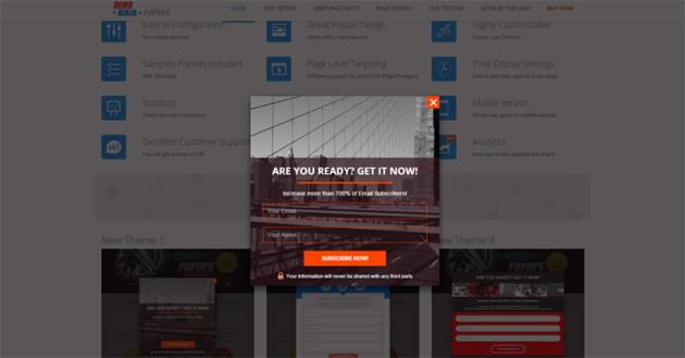 Ninja Popups for WordPress