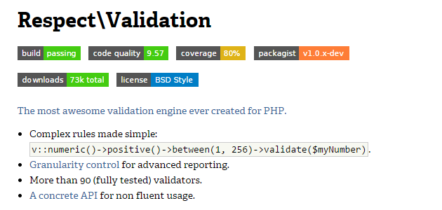 Validation Engine for PHP