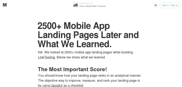 Valuable Advice After Building 2500 Mobile App Landing Pages