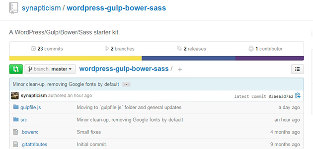 WordPress/Gulp/Bower/Sass Starter Kit