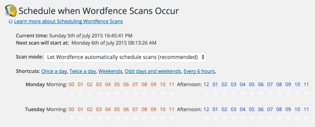 wordfence-scan-schedule