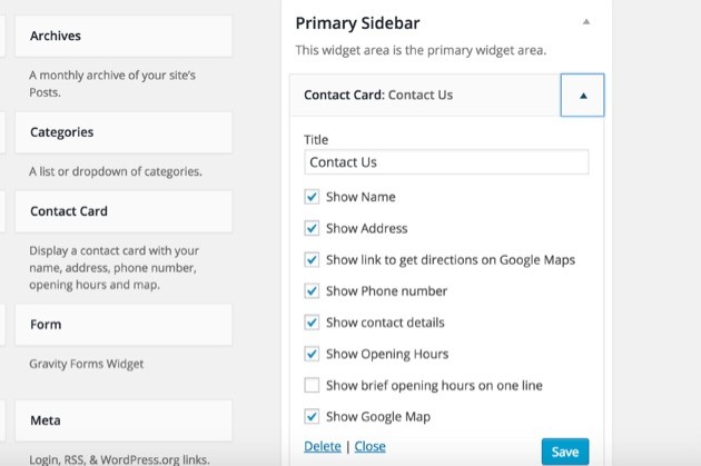 Add-contact-card-widget