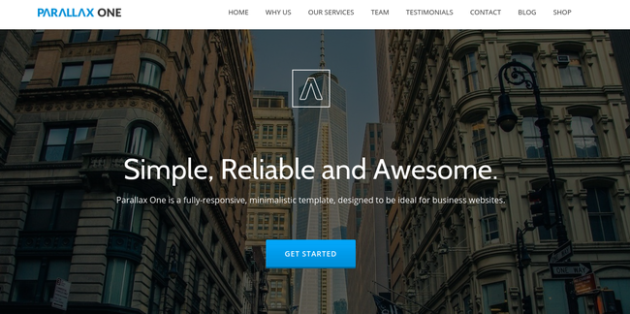 parallax_one_wordpress_theme