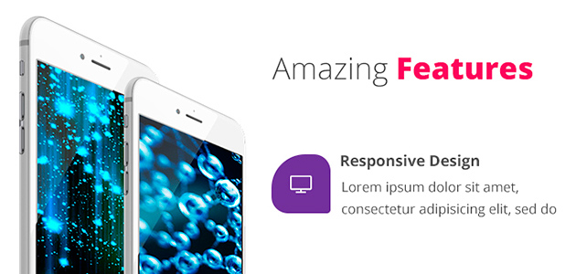 Hasi: Flat Bootstrap 3 Landing Page PSD Template