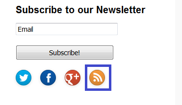 RSS Feeds Icon