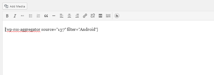 WP RSS Aggregator Keyword Filtering