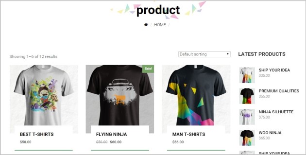 13 - woocommerce shop products