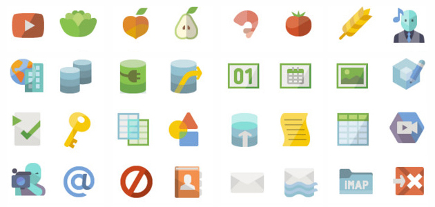 A Massive Bundle of 20 Flat Icon Sets