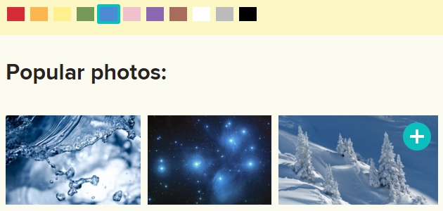 Visual Hunt: Color-Based Photo Searching 
