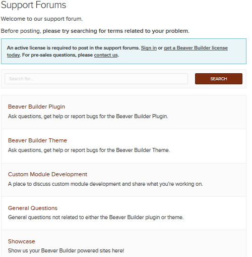 Beaver Builder Support Forums 