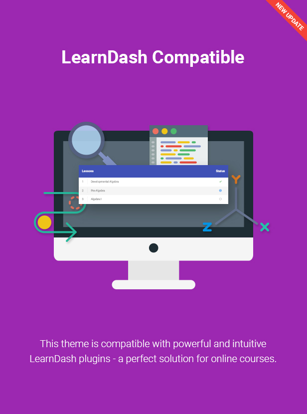 LearnDash Compatible Lincoln Theme
