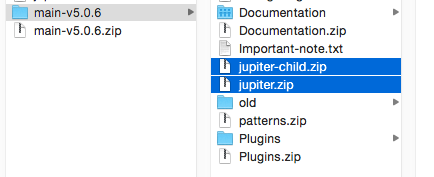 Jupiter Theme Files
