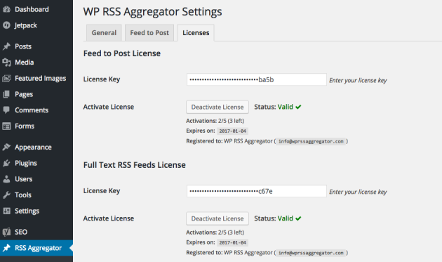 wp-news-desk-license