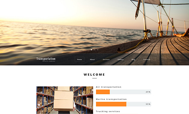 16. transportation-wordpress-theme