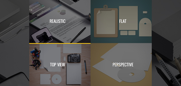 50 Stationery Branding Mockups