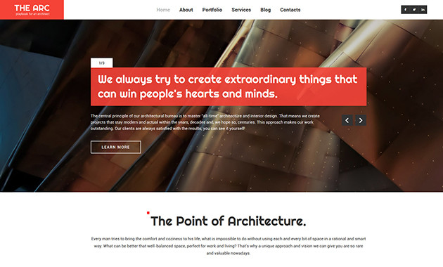 8. architecture wpml ready wordpress theme