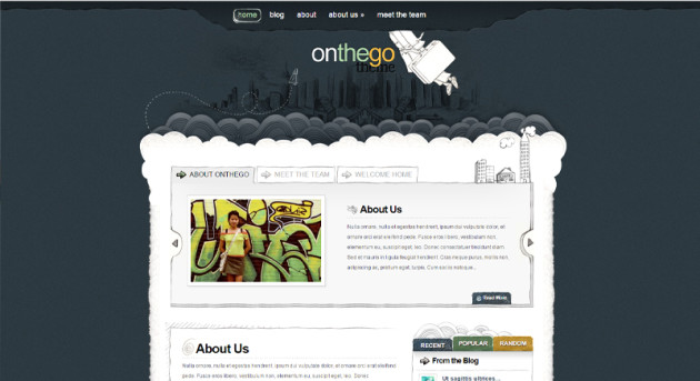 OnTheGo WordPress Theme