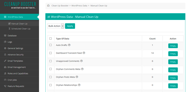 Clean Up Booster: DB & WordPress Optimizer Plugin