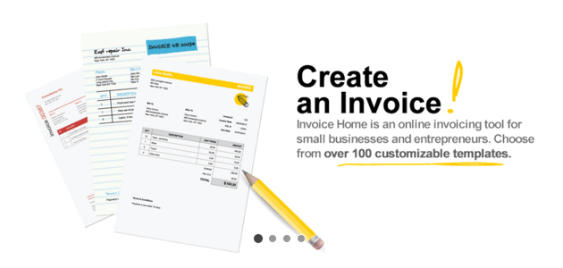 Invoice Home: Online Invoice Creation 