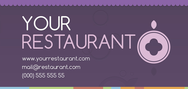 Picnic: Lile Vector Menu Template