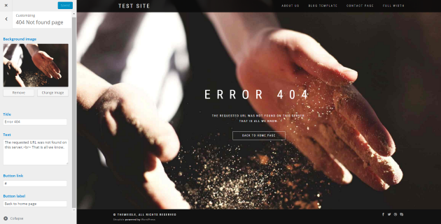 404 Page