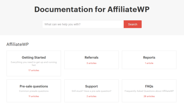 AffiliateWP Documentation